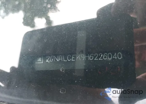 2017 Chevrolet Equinox Lt из США, поврежденный, VIN 2GNALCEK9H6226040